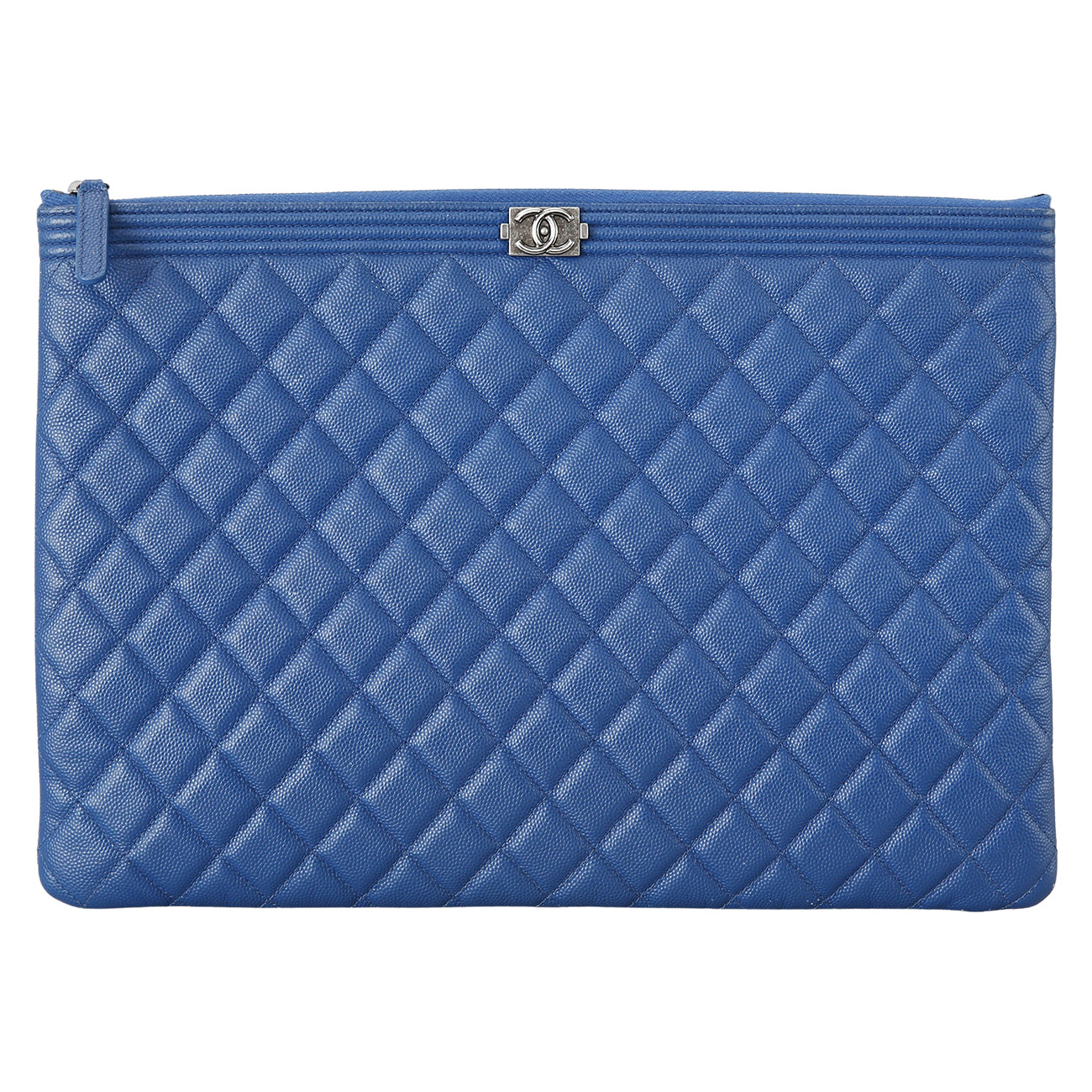 CHANEL(USED)샤넬 보이 클러치 라지