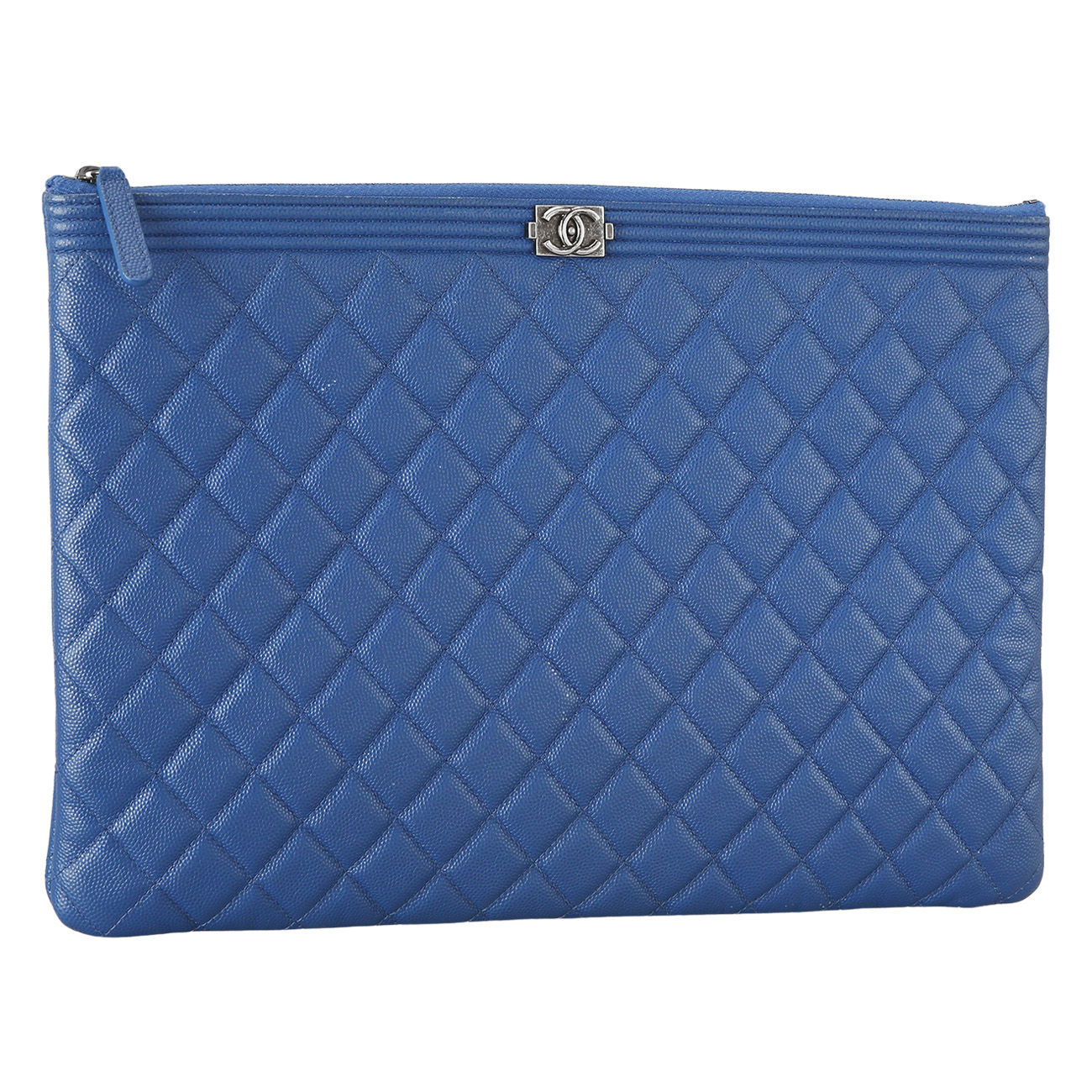 CHANEL(USED)샤넬 보이 클러치 라지