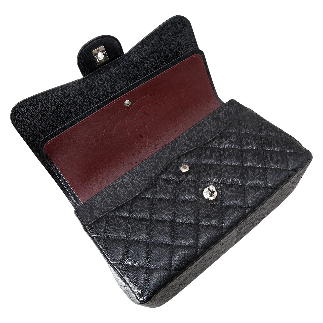 CHANEL(USED)샤넬 캐비어 클래식 라지 플랩백