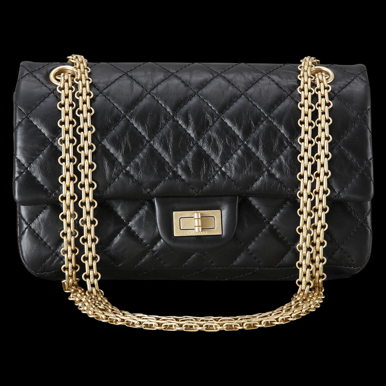 CHANEL(USED)샤넬 2.55 빈티지 미듐 플랩백