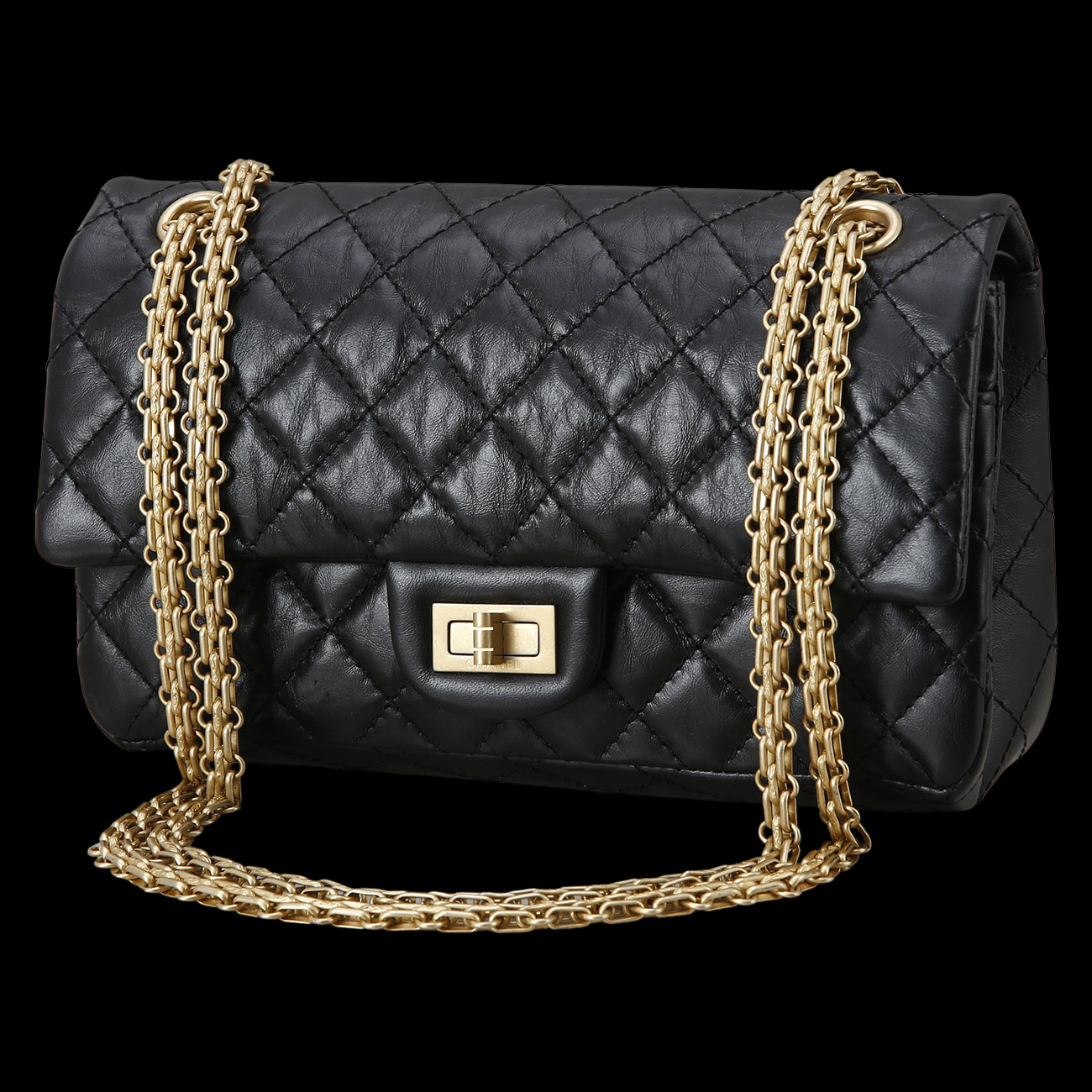 CHANEL(USED)샤넬 2.55 빈티지 미듐 플랩백