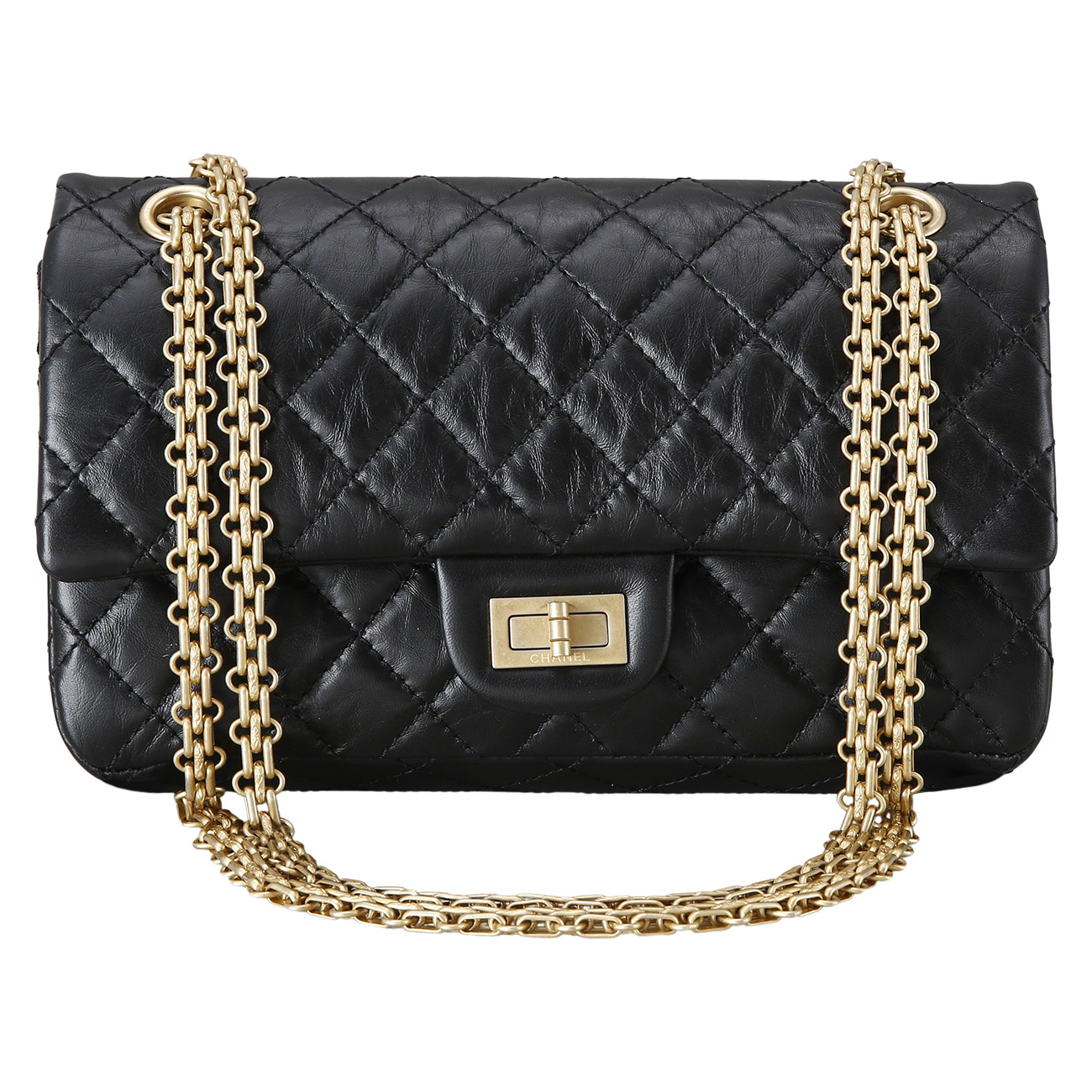CHANEL(USED)샤넬 2.55 빈티지 미듐 플랩백