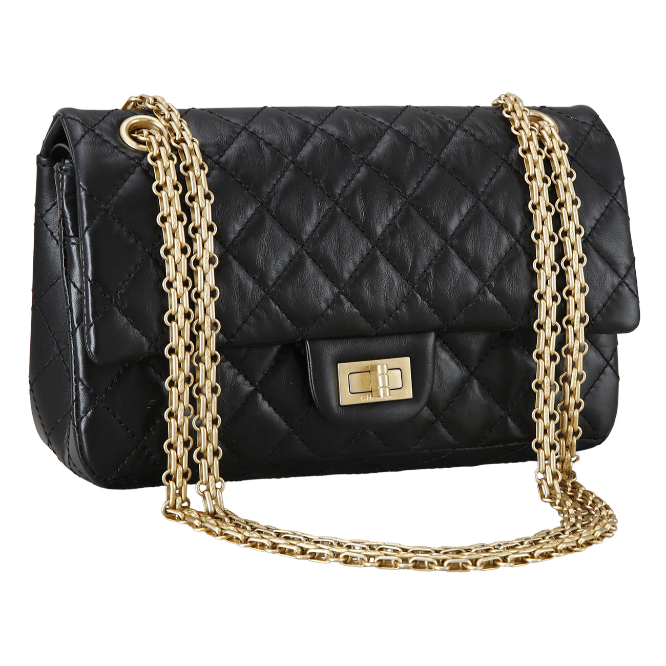 CHANEL(USED)샤넬 2.55 빈티지 미듐 플랩백