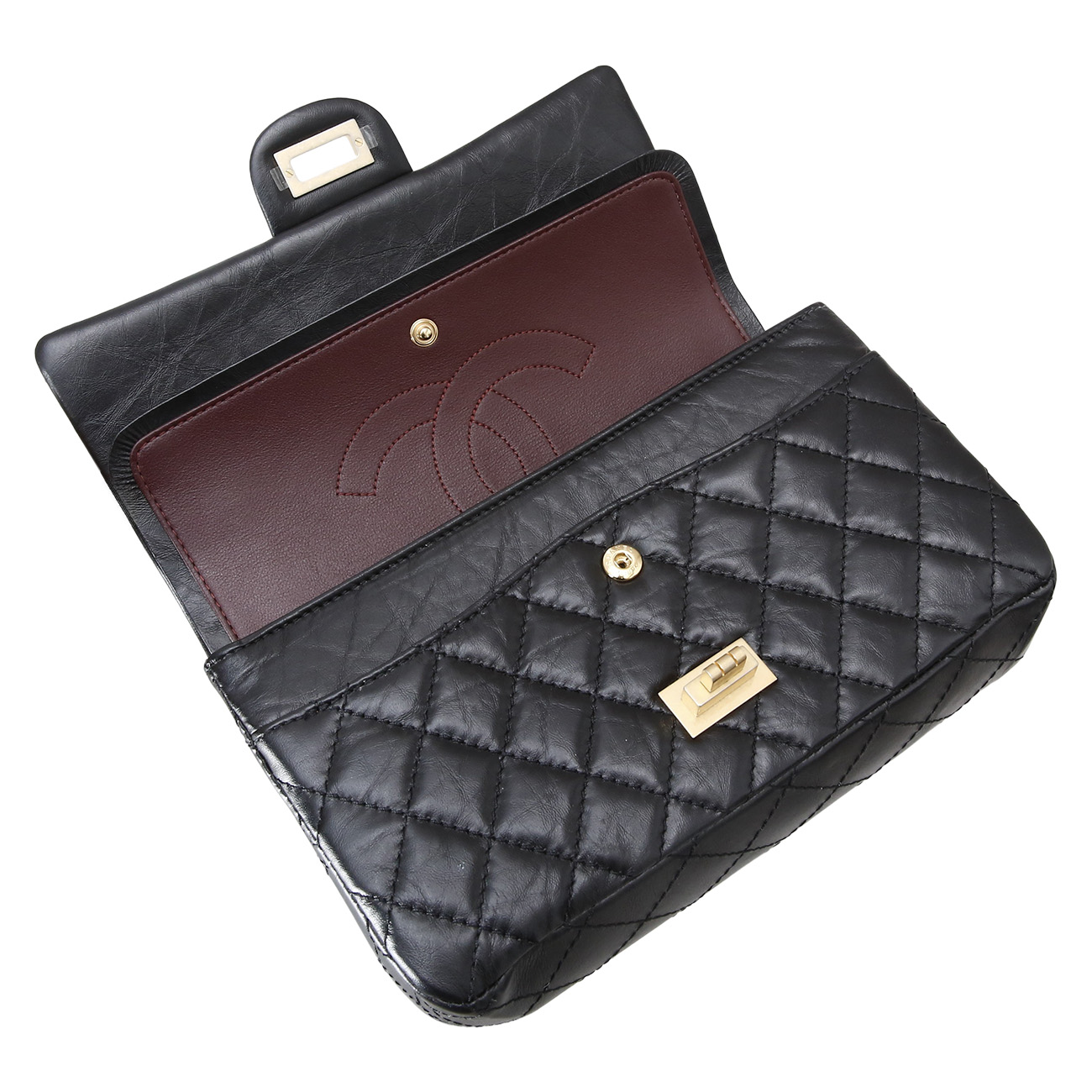 CHANEL(USED)샤넬 2.55 빈티지 미듐 플랩백