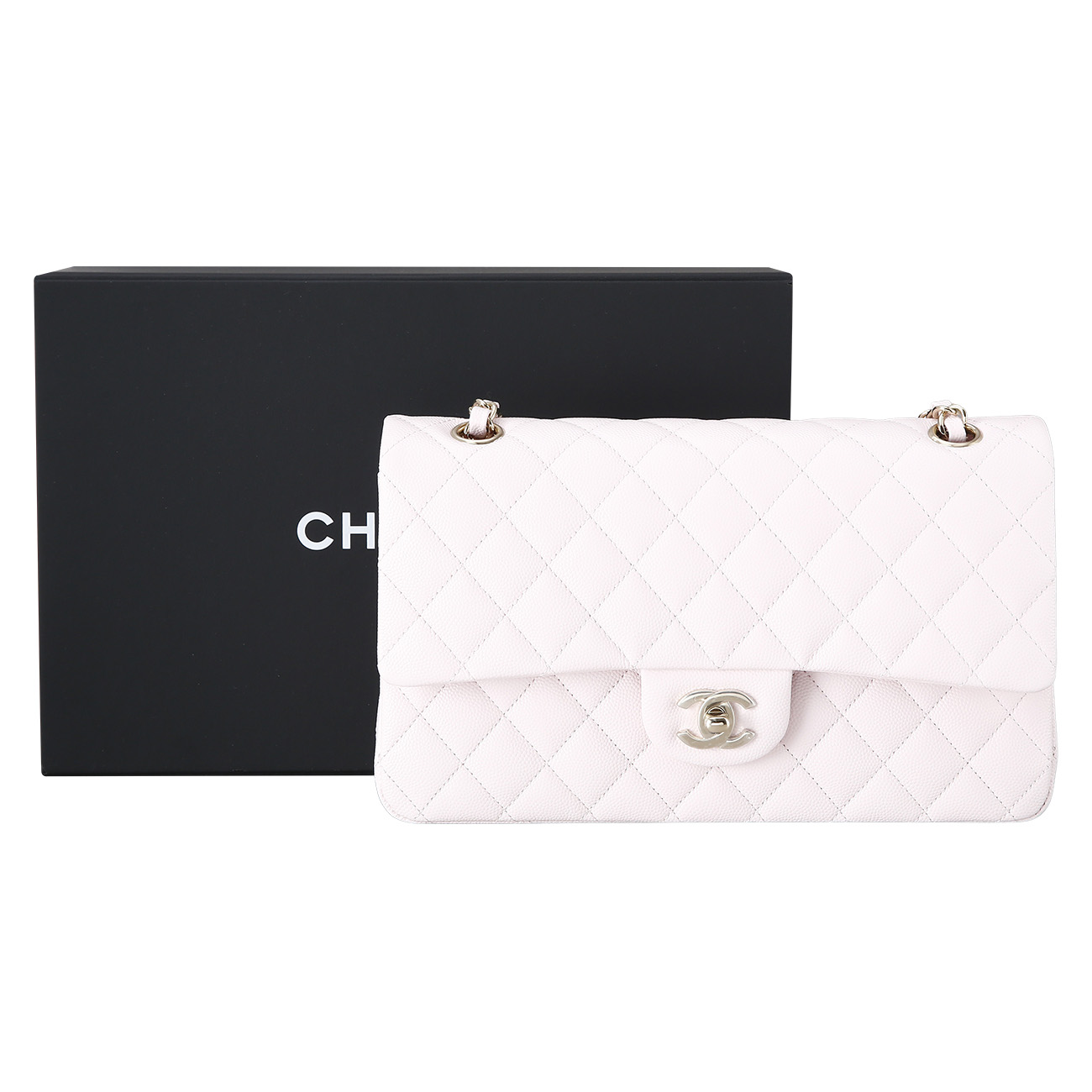 CHANEL(NEW)샤넬 클래식 캐비어 미듐 (새상품) NEW PRODUCT