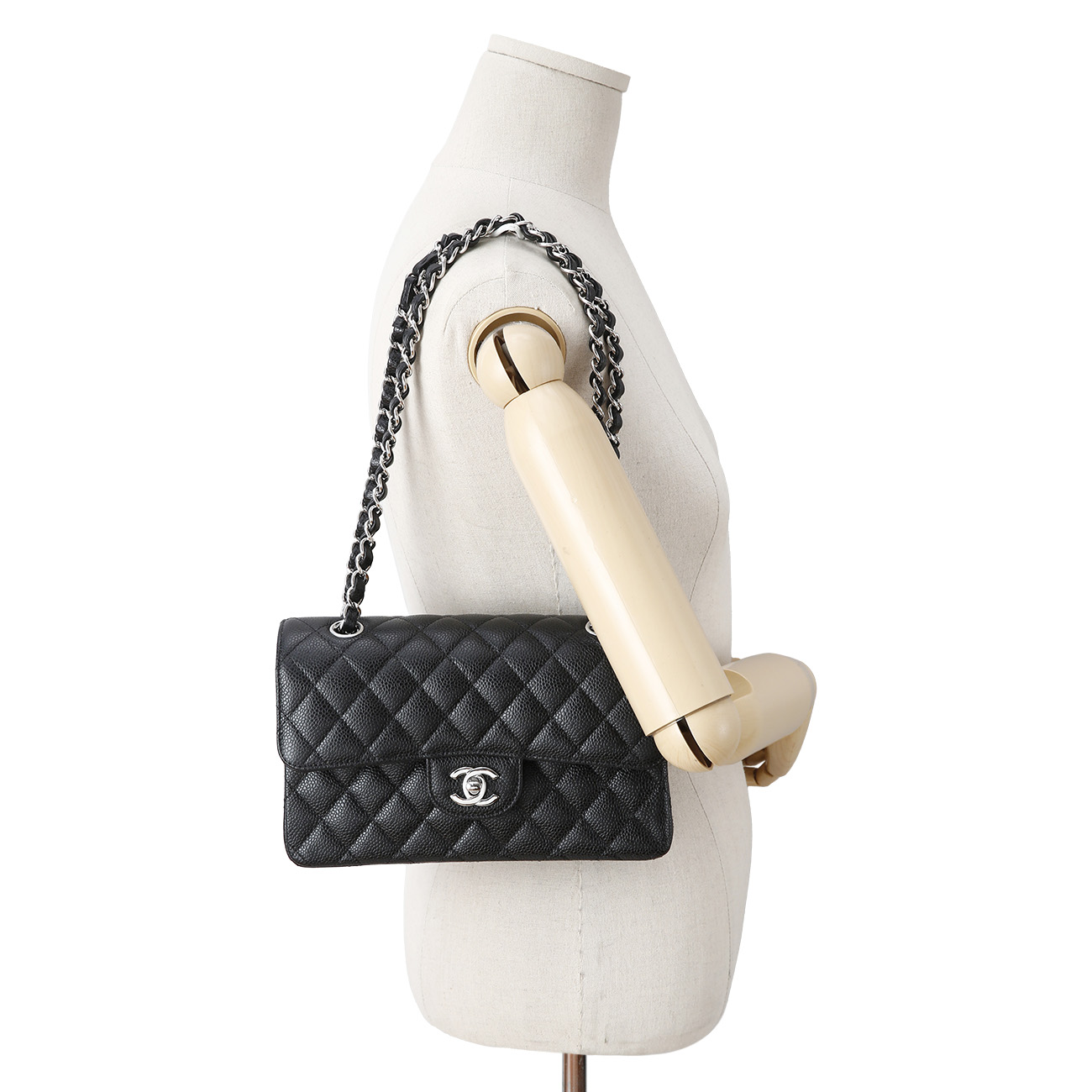 CHANEL(USED)샤넬 캐비어 클래식 스몰 플랩백