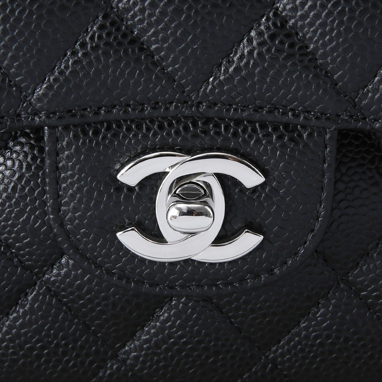 CHANEL(USED)샤넬 캐비어 클래식 스몰 플랩백