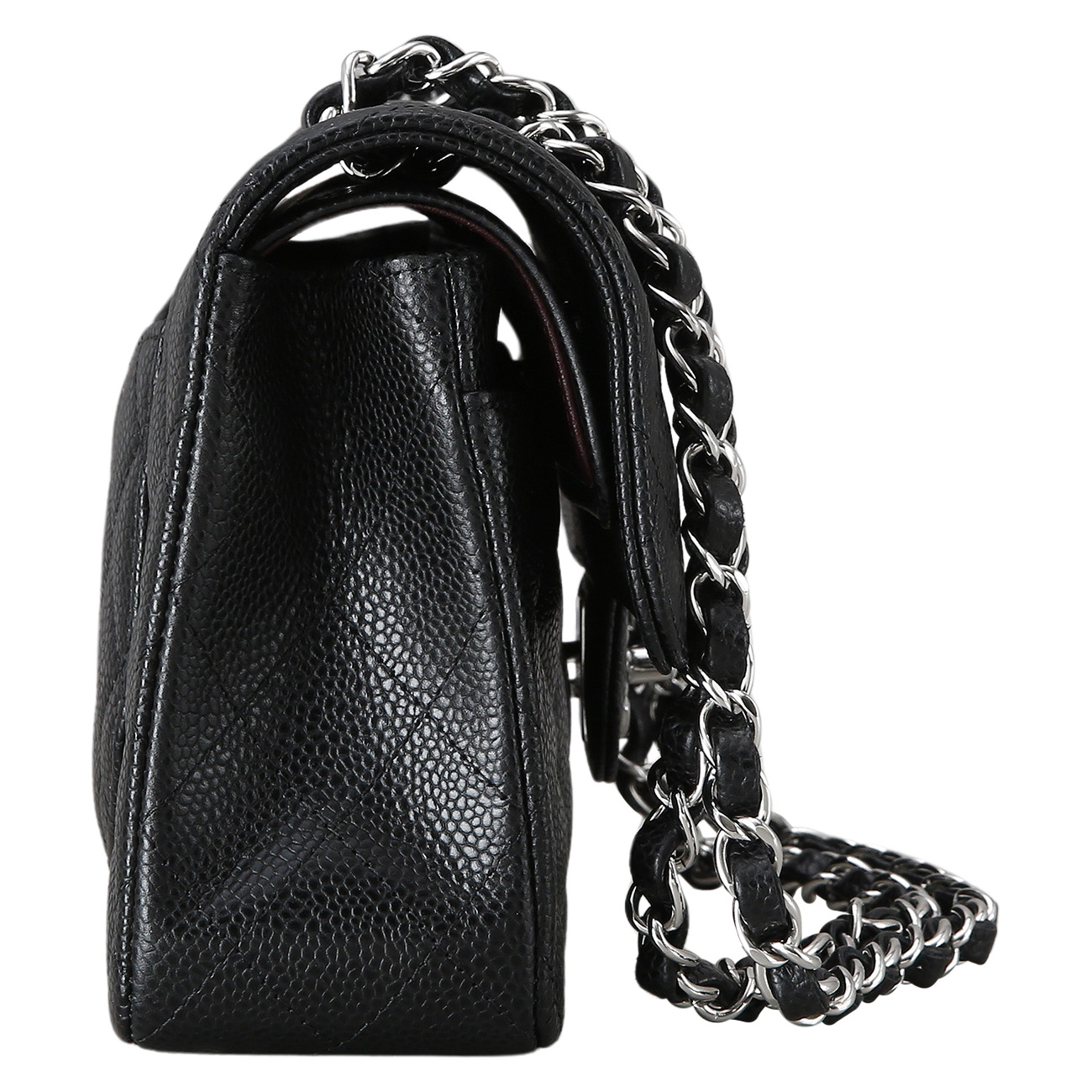 CHANEL(USED)샤넬 캐비어 클래식 스몰 플랩백