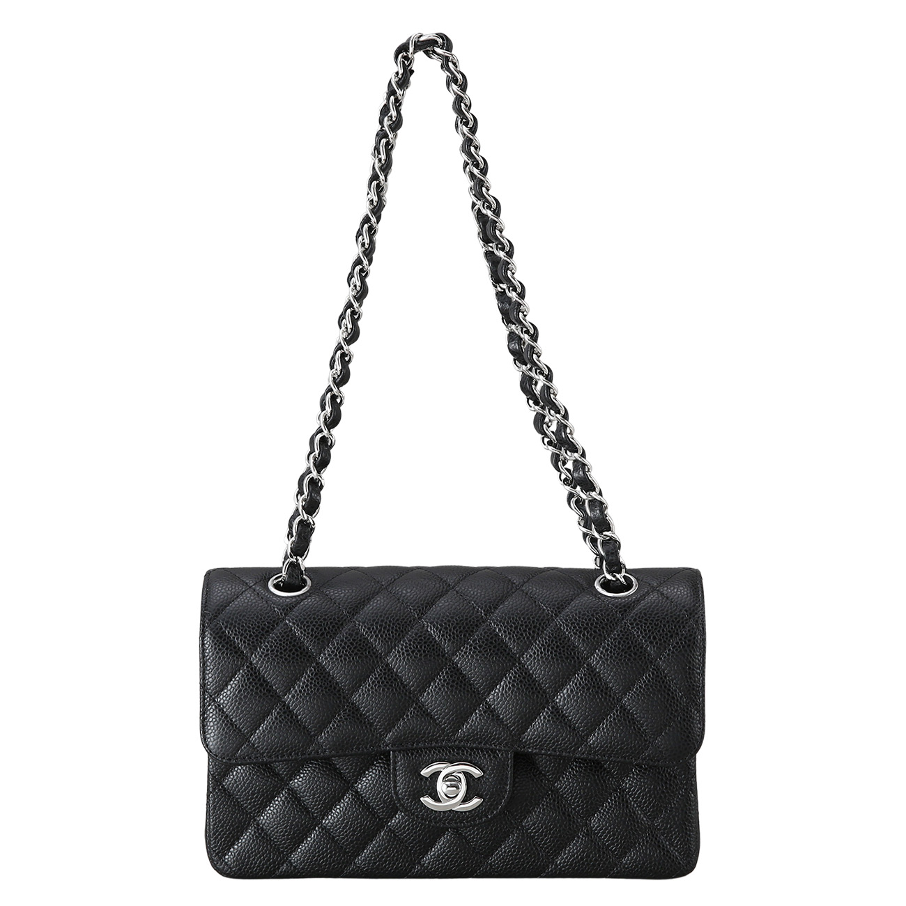 CHANEL(USED)샤넬 캐비어 클래식 스몰 플랩백
