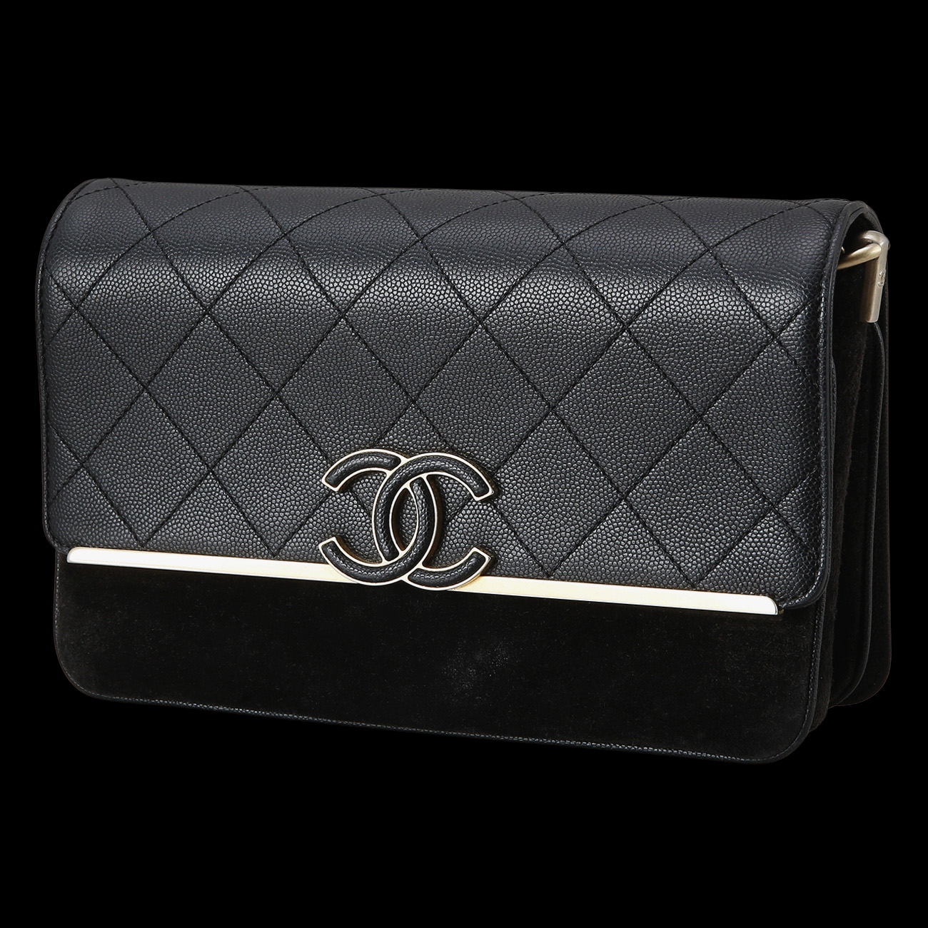 CHANEL(USED)샤넬 시즌 CC로고 플랩백