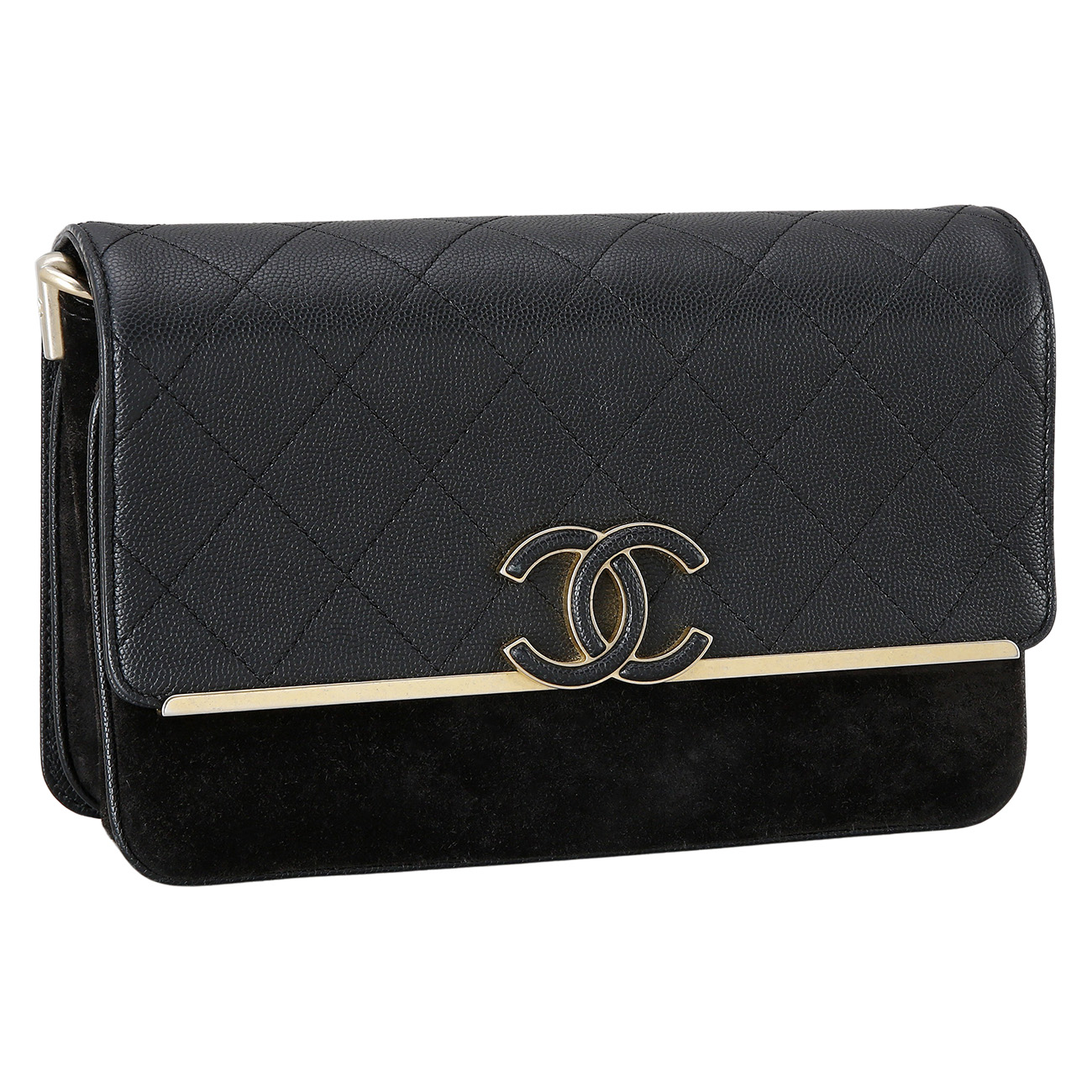 CHANEL(USED)샤넬 시즌 CC로고 플랩백