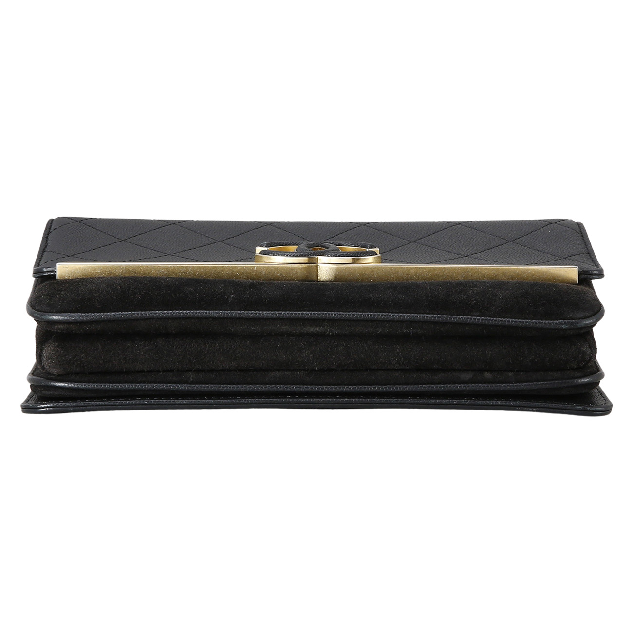 CHANEL(USED)샤넬 시즌 CC로고 플랩백
