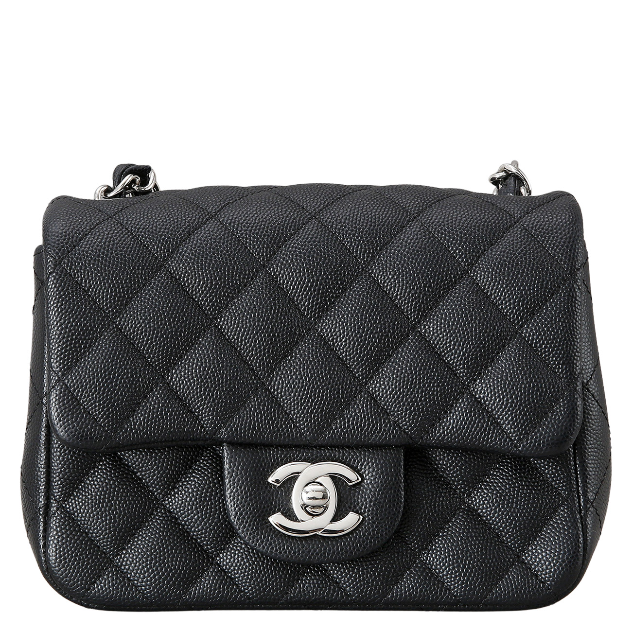 CHANEL(USED)샤넬 캐비어 클래식 쁘띠삭