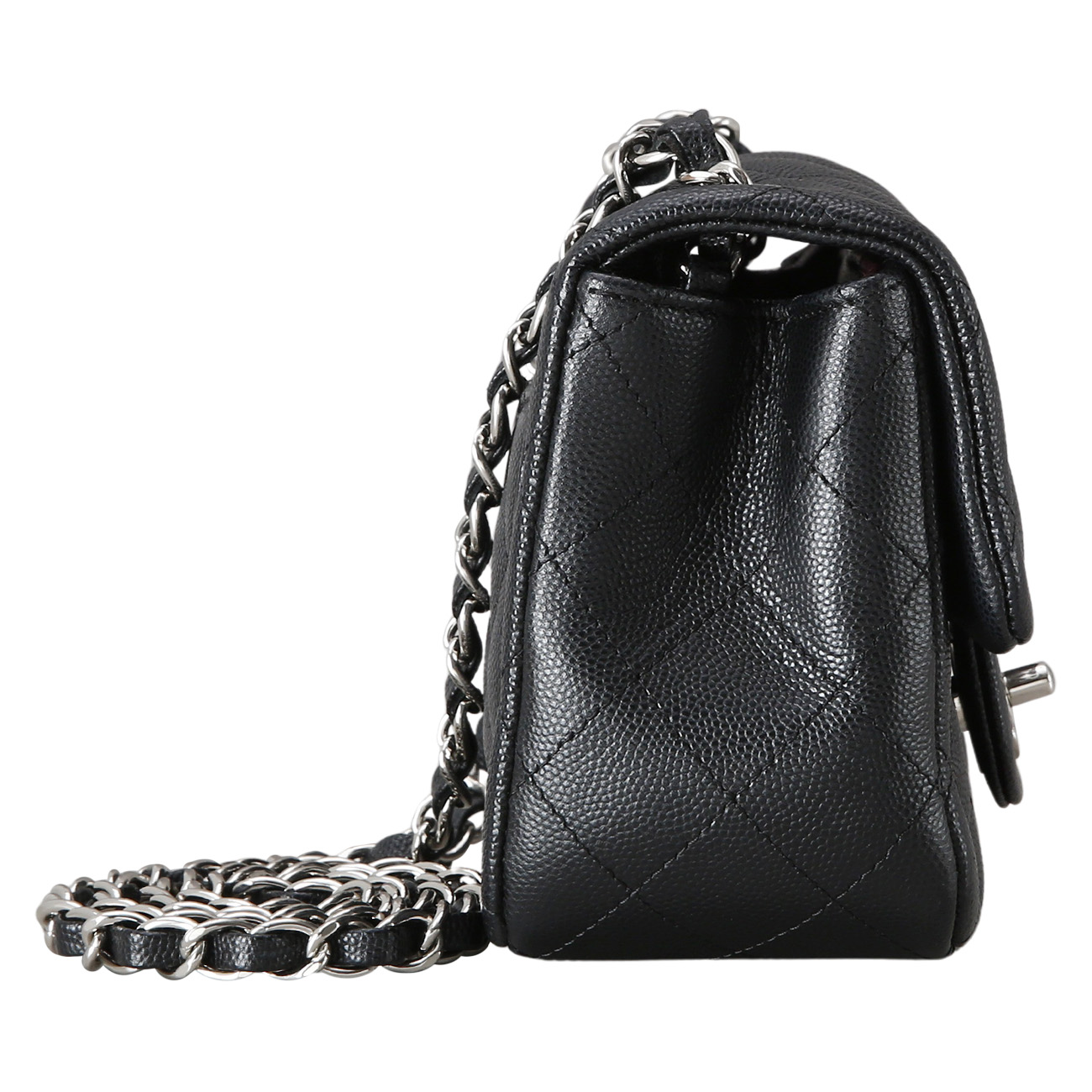 CHANEL(USED)샤넬 캐비어 클래식 쁘띠삭