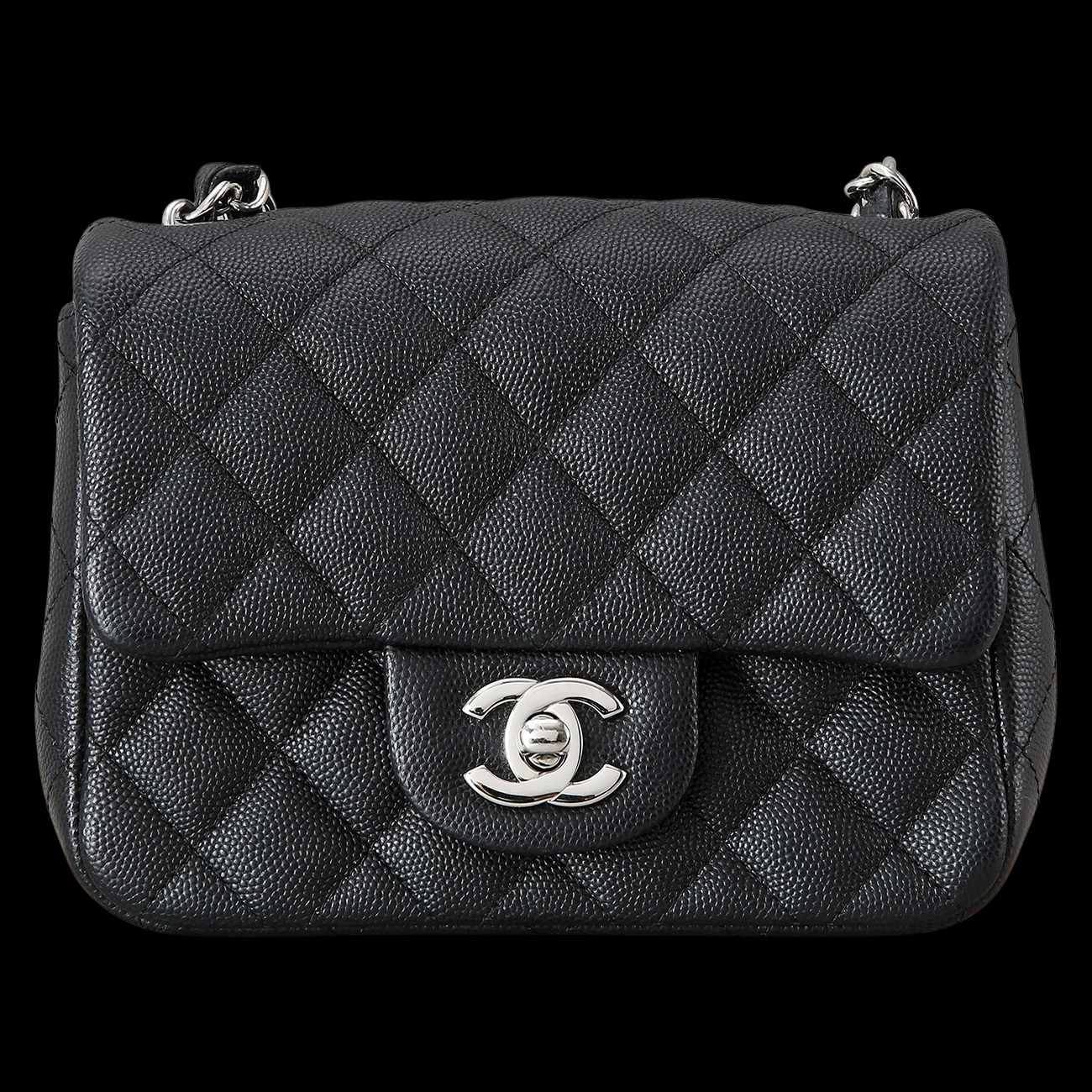 CHANEL(USED)샤넬 캐비어 클래식 쁘띠삭