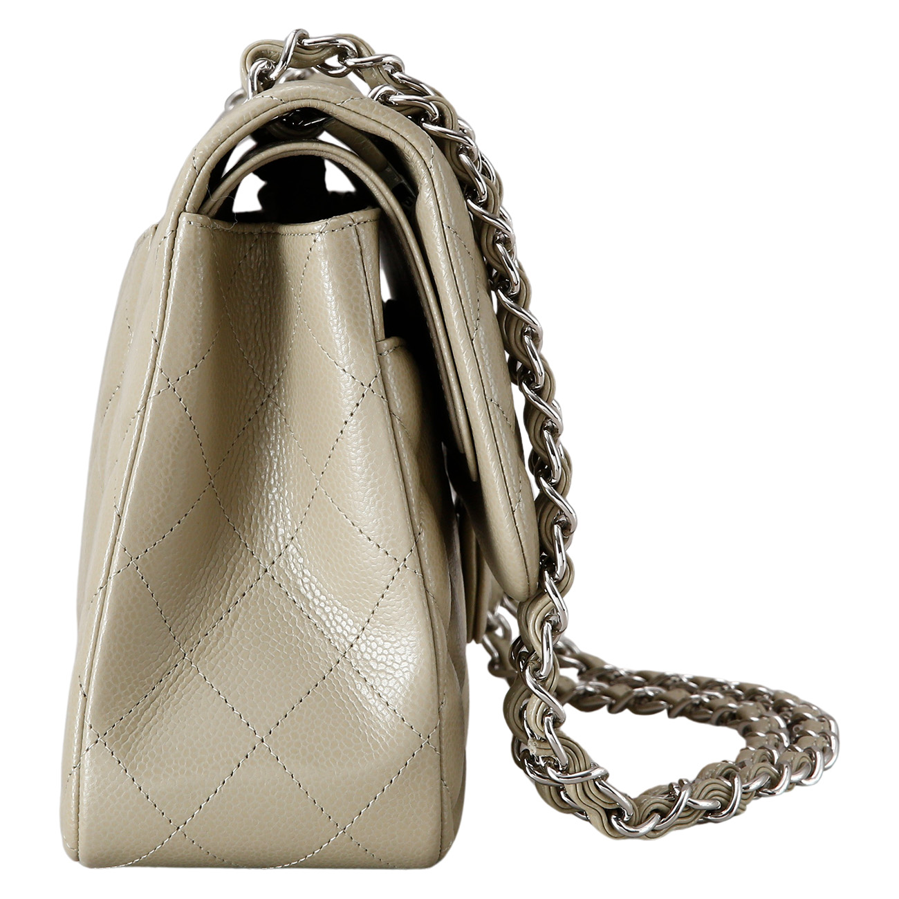 CHANEL(USED)샤넬 캐비어 클래식 라지 플랩백