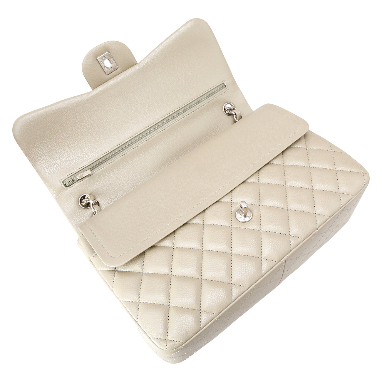 CHANEL(USED)샤넬 캐비어 클래식 라지 플랩백