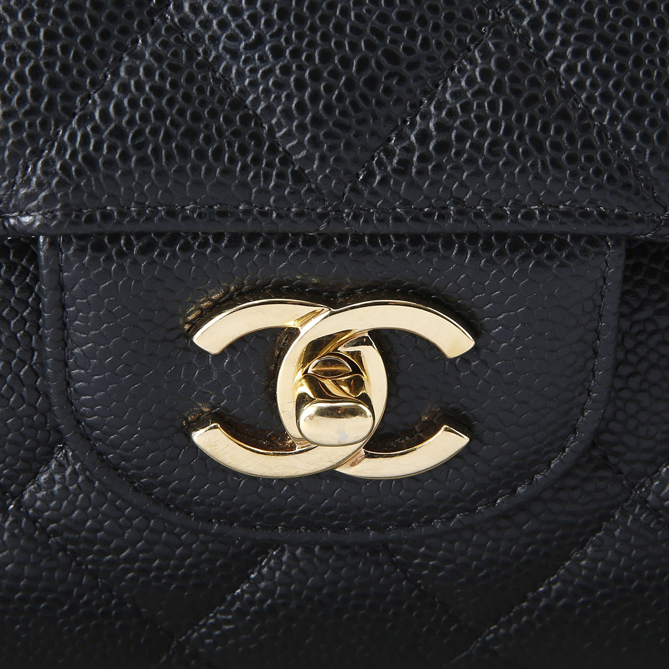CHANEL(USED)샤넬 캐비어 클래식 라지 플랩백