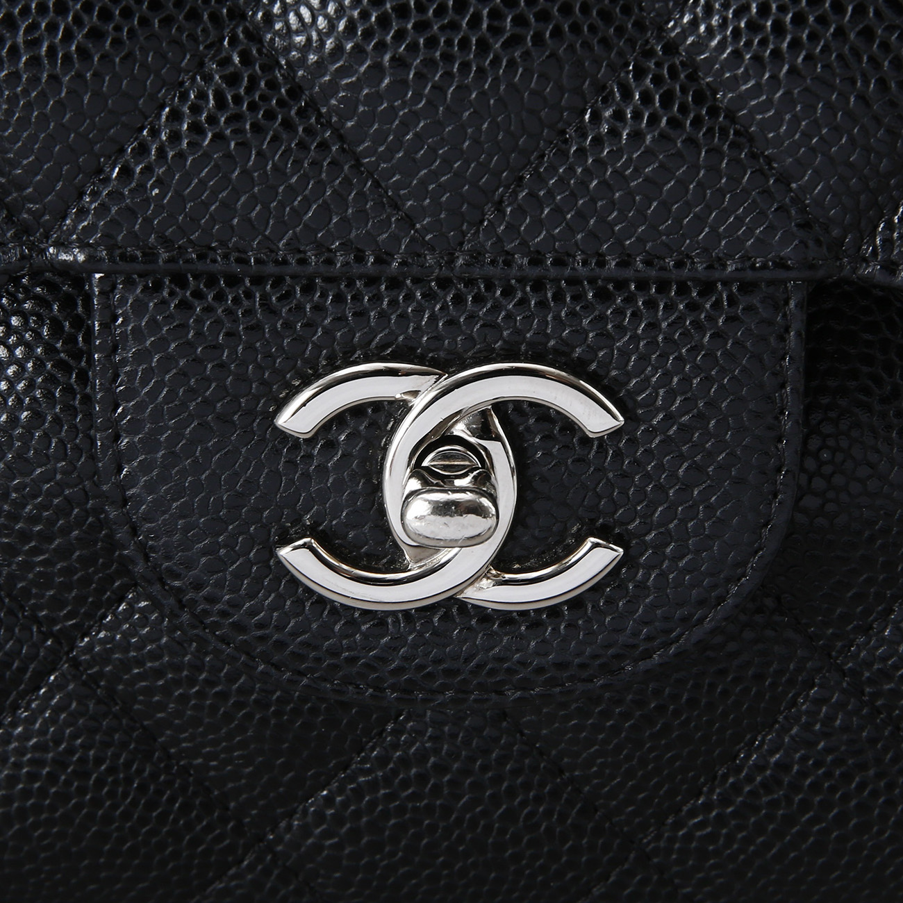 CHANEL(USED)샤넬 캐비어 클래식 라지 플랩백