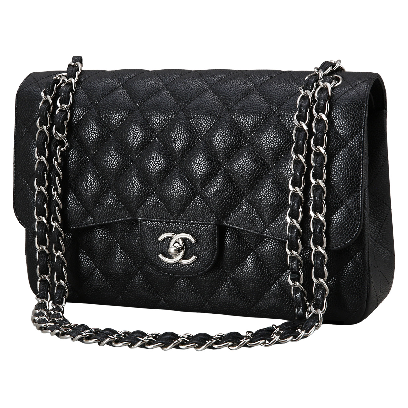 CHANEL(USED)샤넬 캐비어 클래식 라지 플랩백