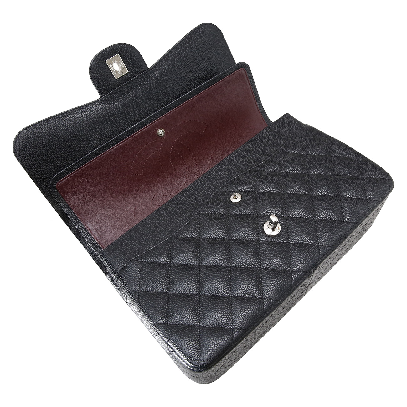 CHANEL(USED)샤넬 캐비어 클래식 라지 플랩백
