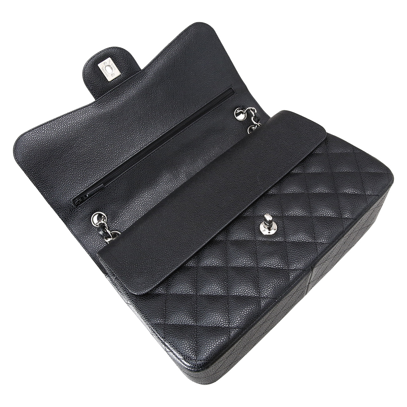 CHANEL(USED)샤넬 캐비어 클래식 라지 플랩백