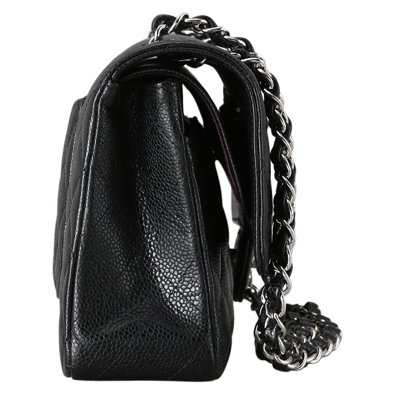 CHANEL(USED)샤넬 클래식 캐비어 미듐