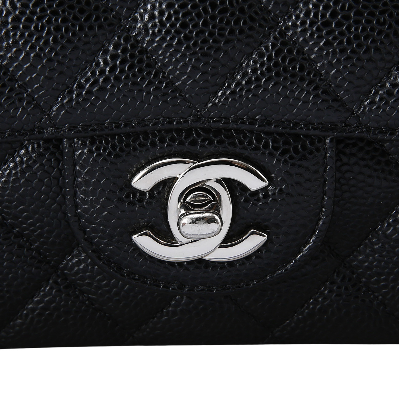 CHANEL(USED)샤넬 클래식 캐비어 미듐