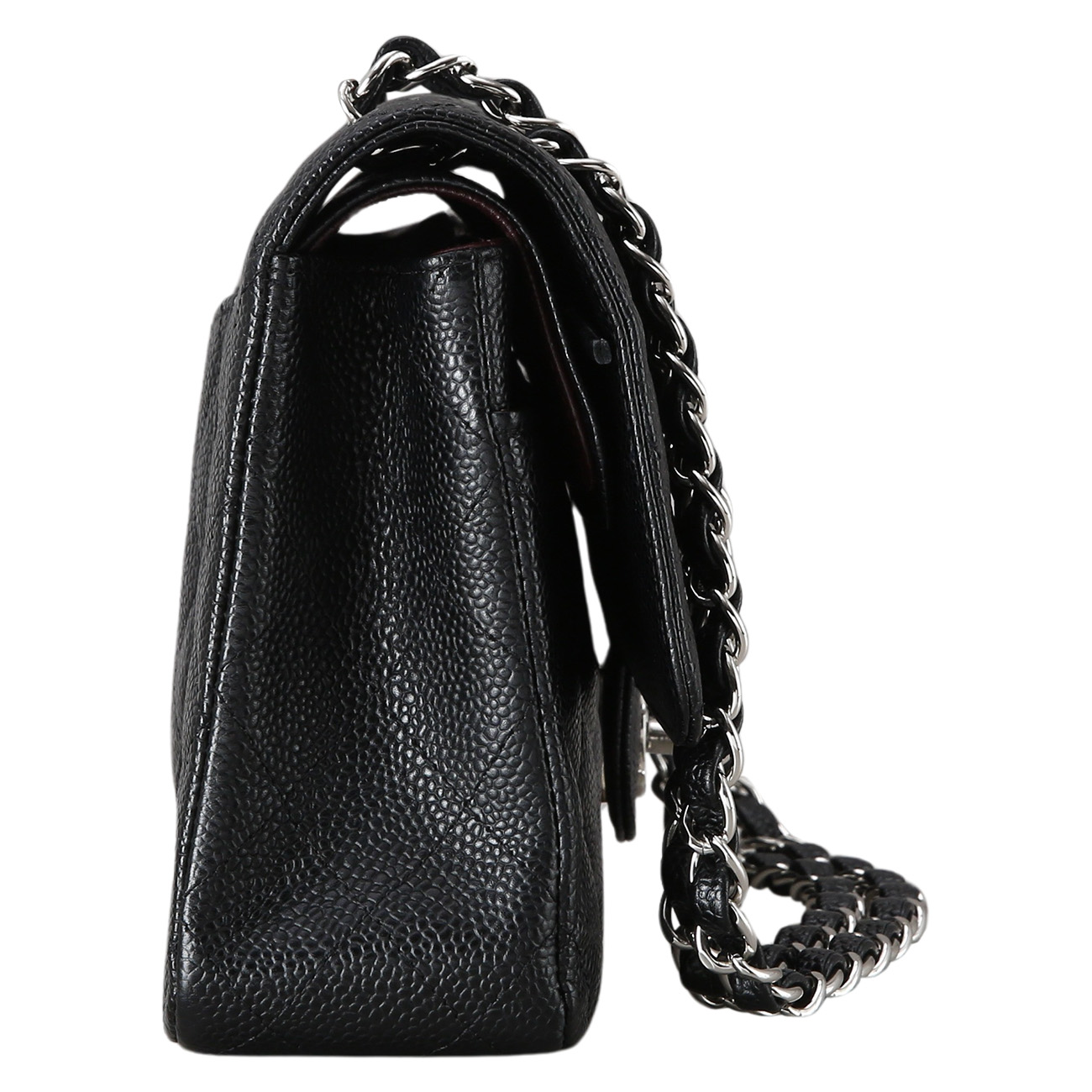 CHANEL(USED)샤넬 클래식 캐비어 미듐