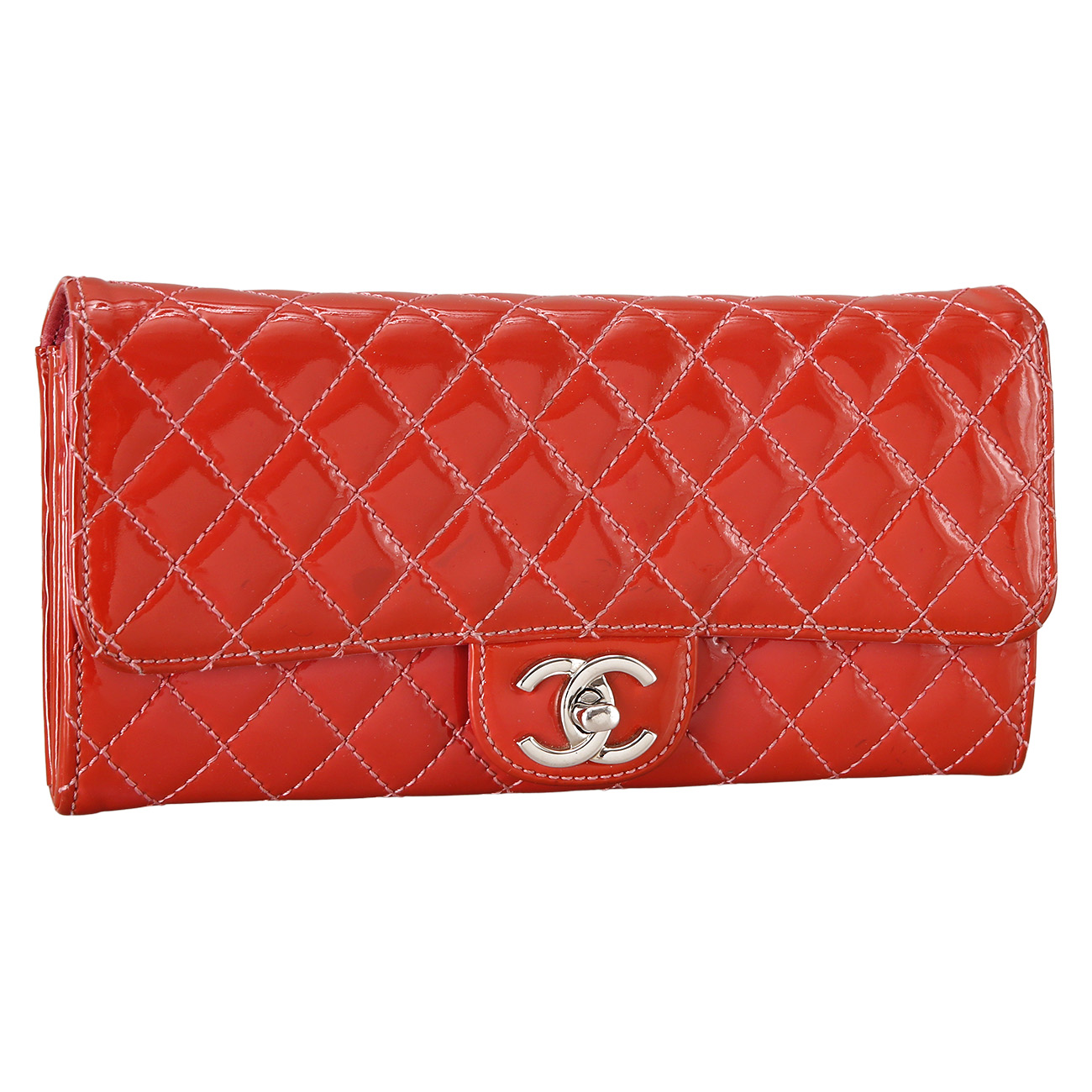 CHANEL(USED)샤넬 클래식 페이던트 체인 플랩 장지갑
