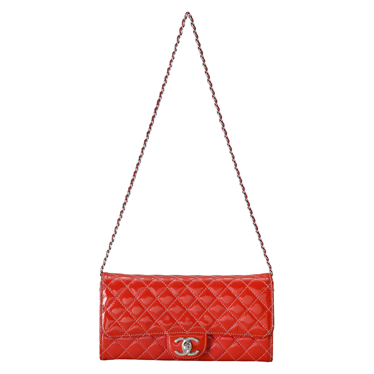 CHANEL(USED)샤넬 클래식 페이던트 체인 플랩 장지갑