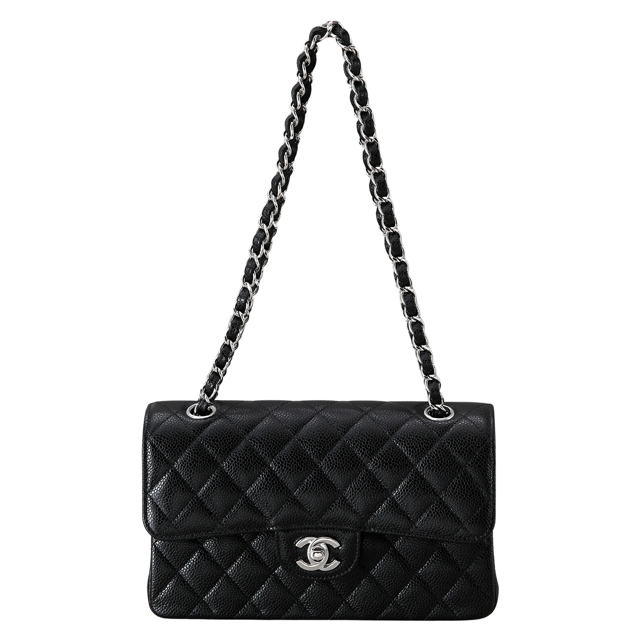 CHANEL(USED)샤넬 클래식 캐비어 스몰 플랩백