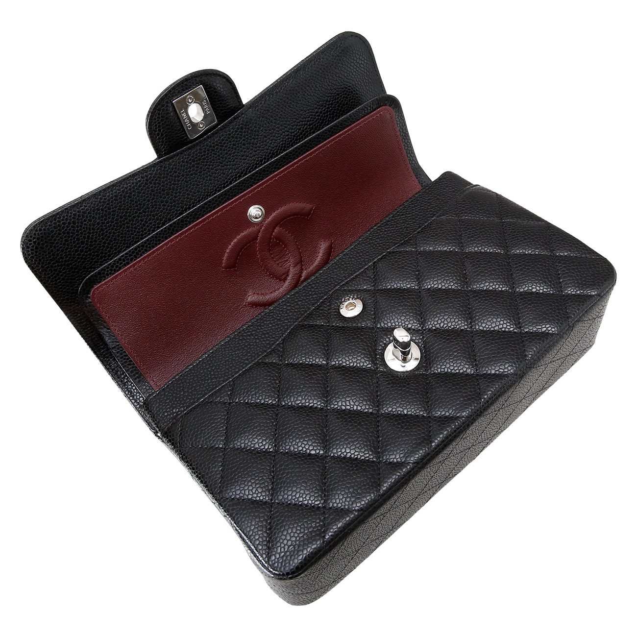 CHANEL(USED)샤넬 클래식 캐비어 스몰 플랩백