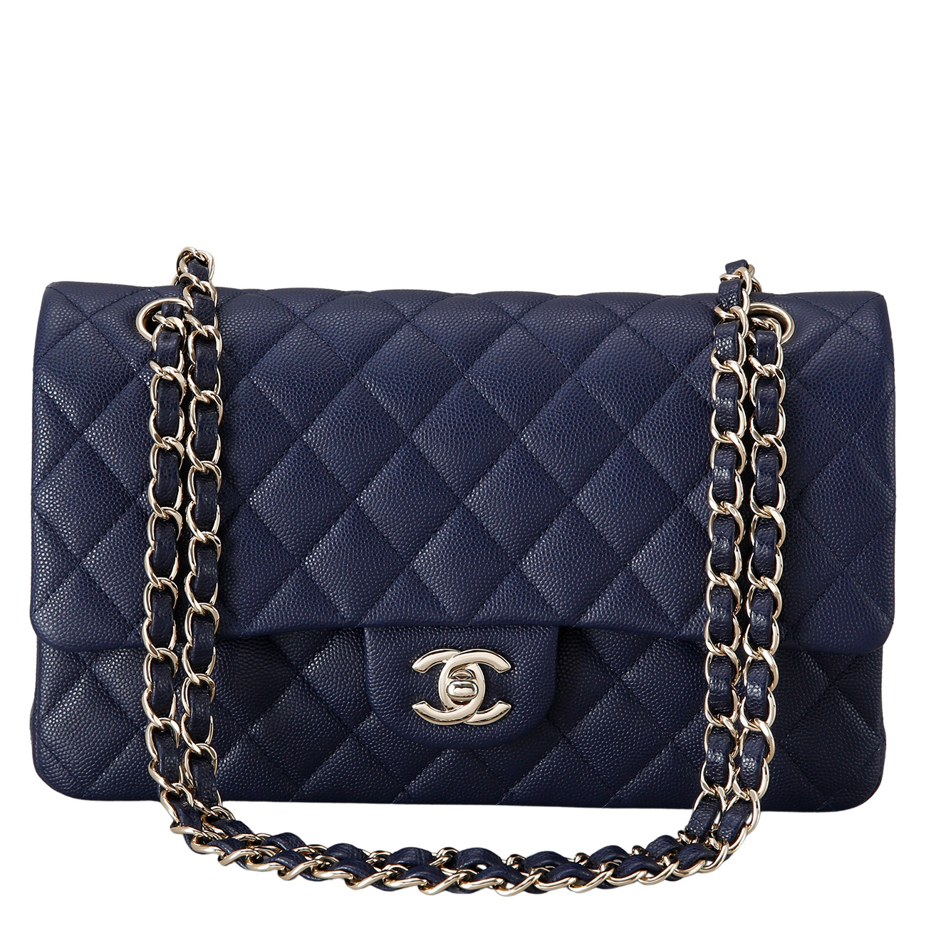 CHANEL(USED)샤넬 클래식 캐비어 미듐