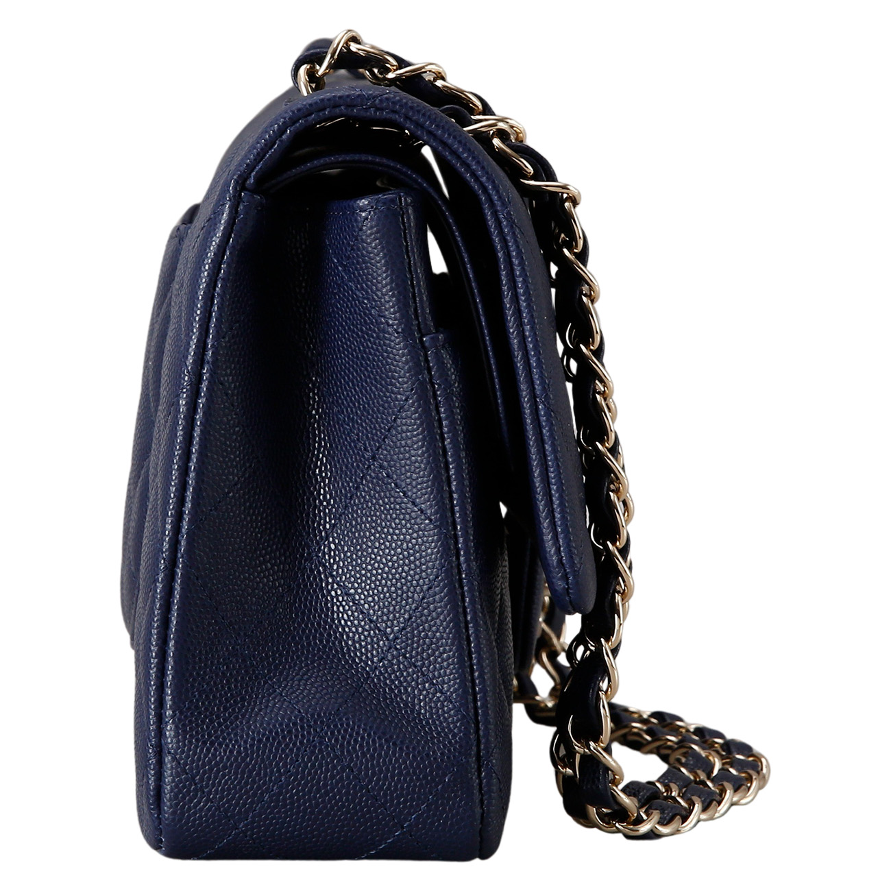 CHANEL(USED)샤넬 클래식 캐비어 미듐