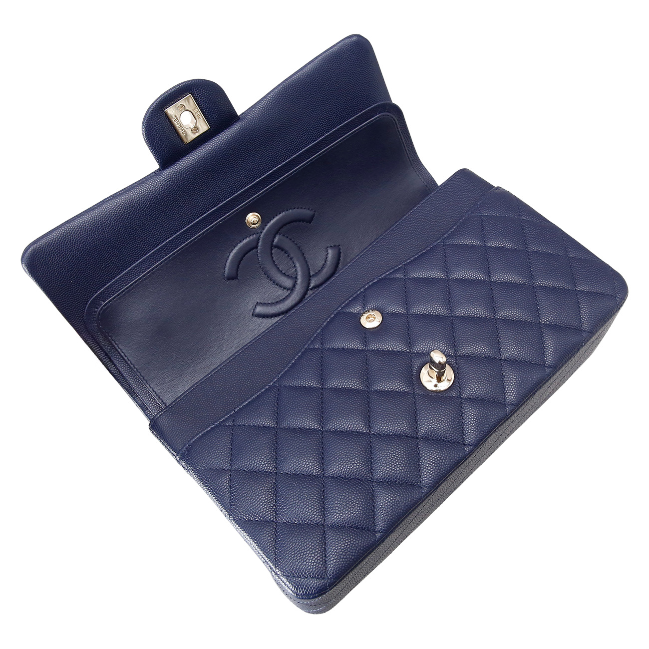 CHANEL(USED)샤넬 클래식 캐비어 미듐
