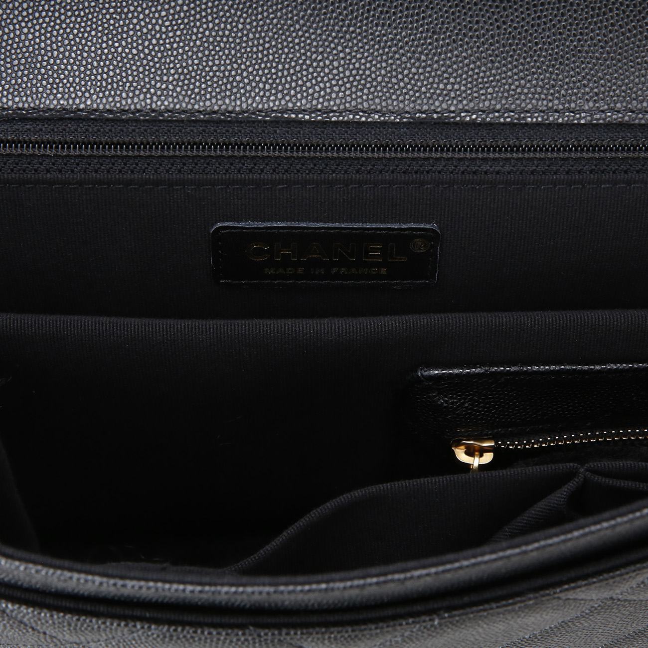 CHANEL(USED)샤넬 캐비어 사첼백