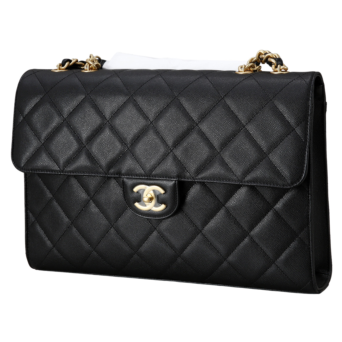 CHANEL(USED)샤넬 캐비어 사첼백