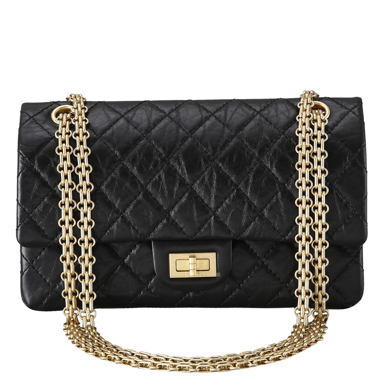 CHANEL(USED)샤넬 2.55 빈티지 미듐 플랩백