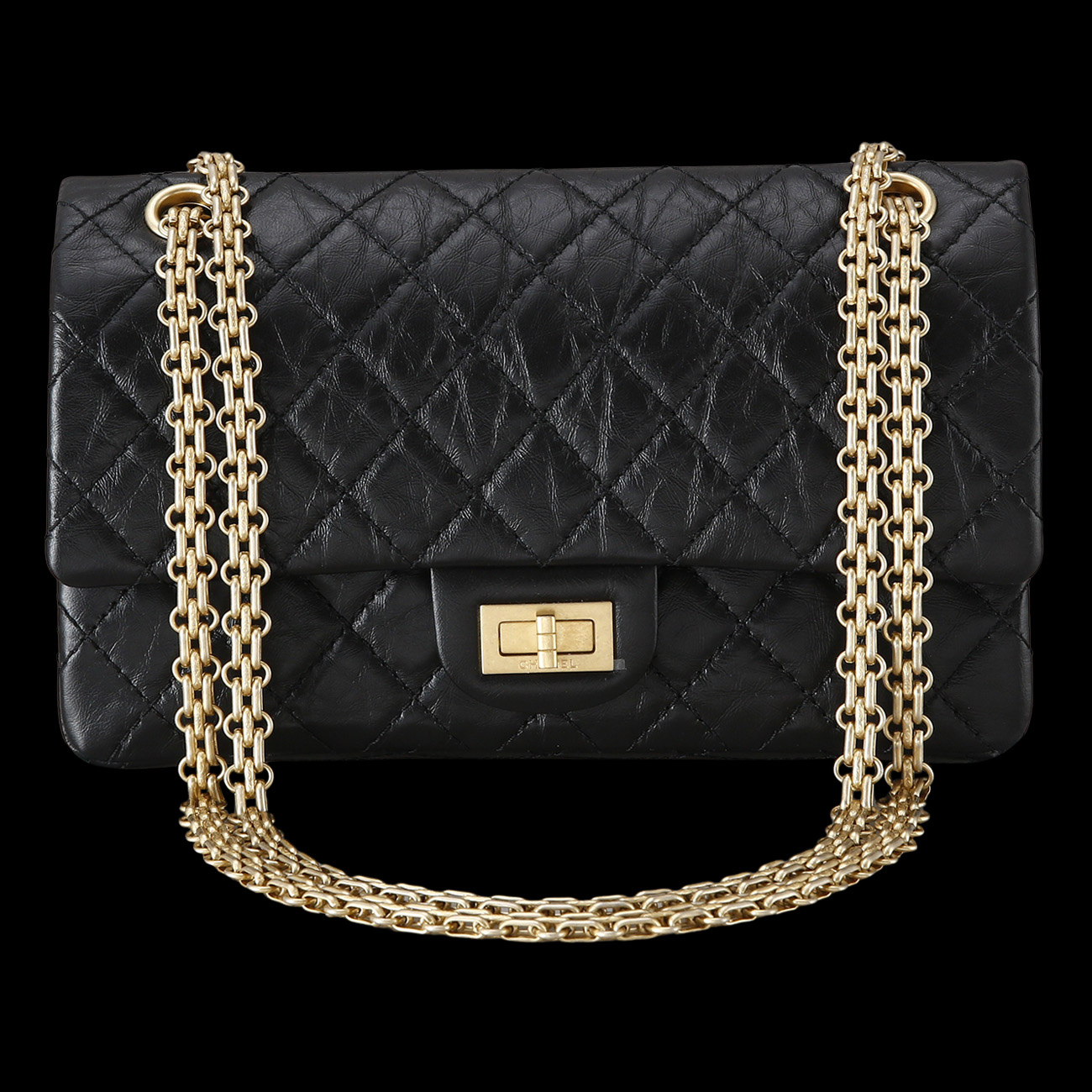 CHANEL(USED)샤넬 2.55 빈티지 미듐 플랩백