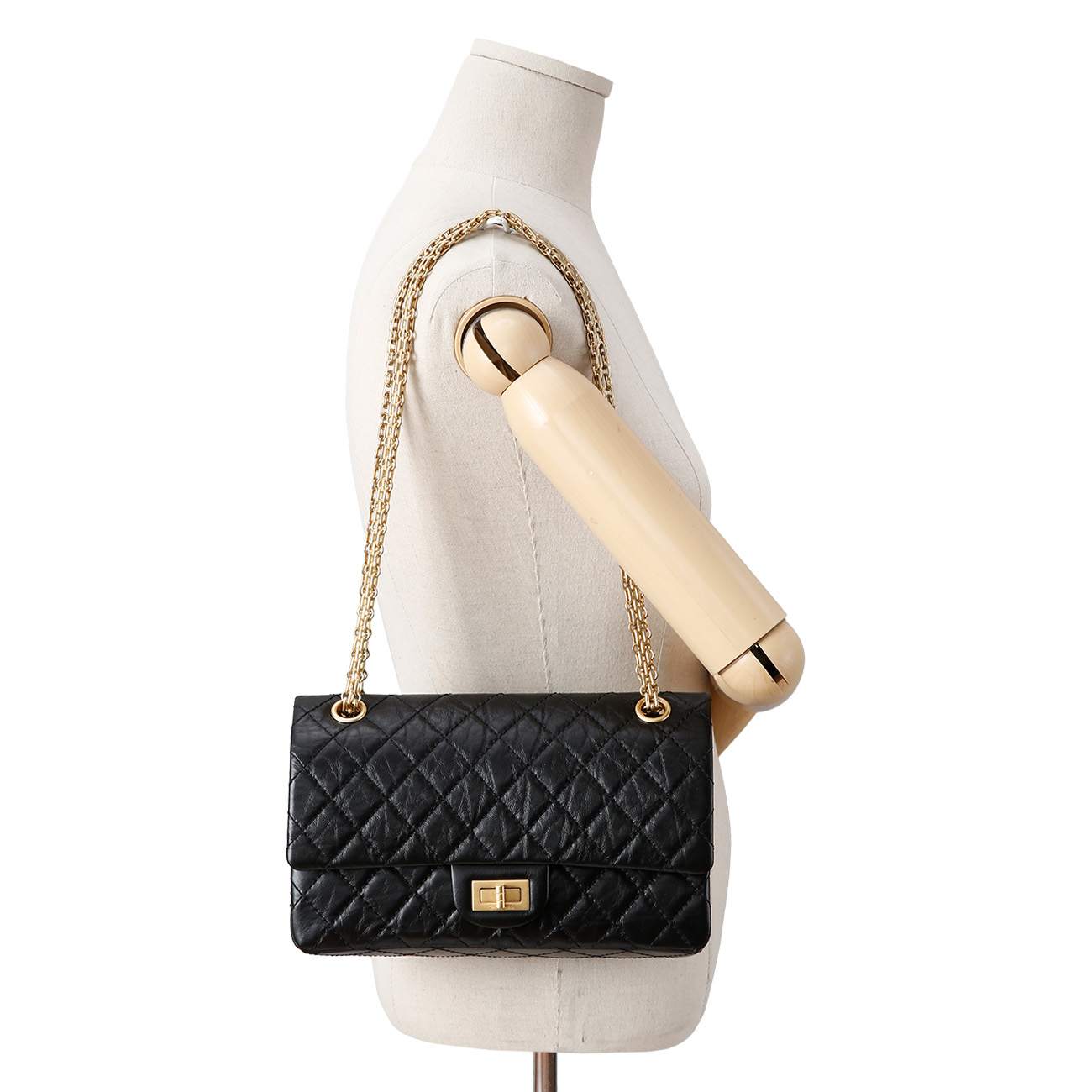 CHANEL(USED)샤넬 2.55 빈티지 미듐 플랩백