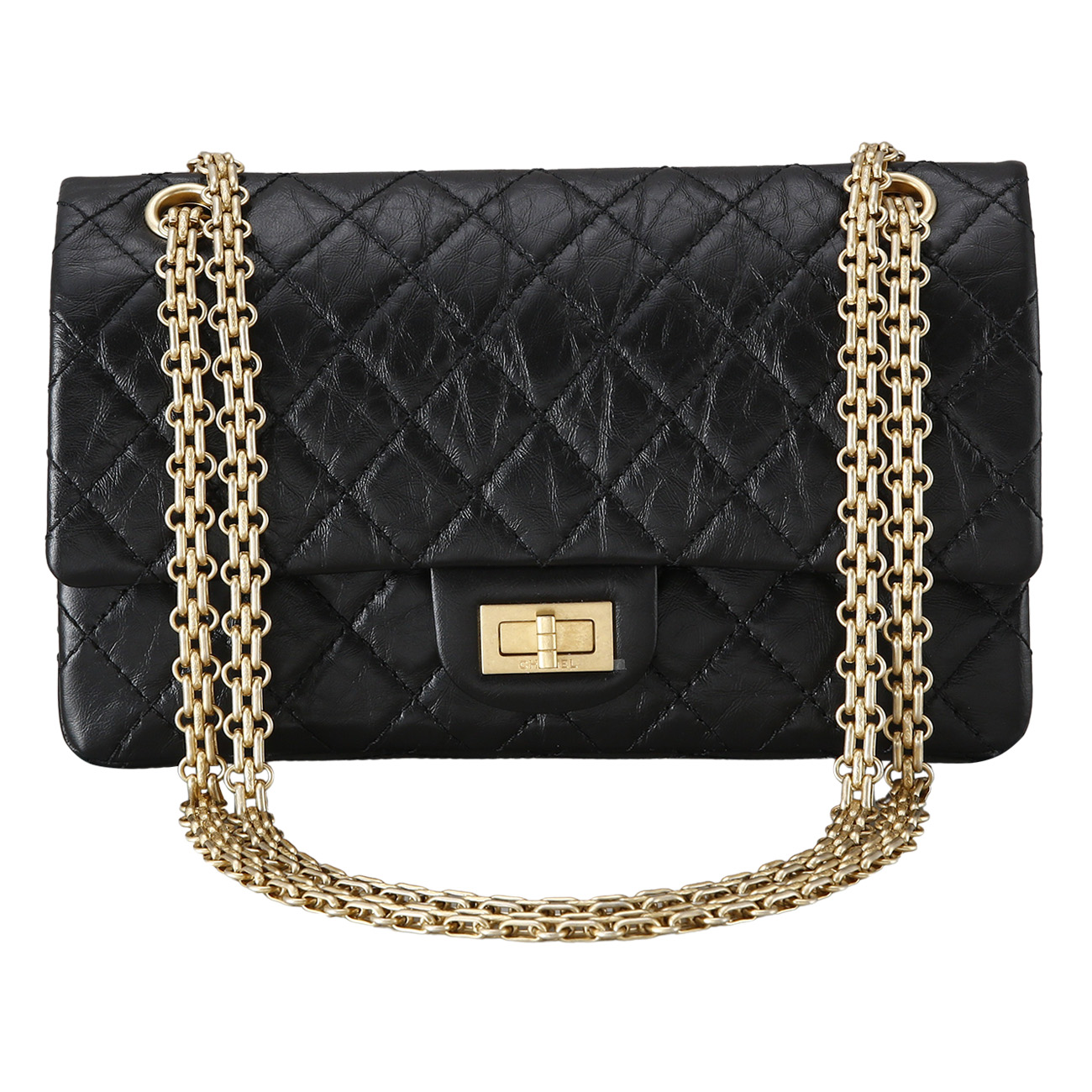 CHANEL(USED)샤넬 2.55 빈티지 미듐 플랩백