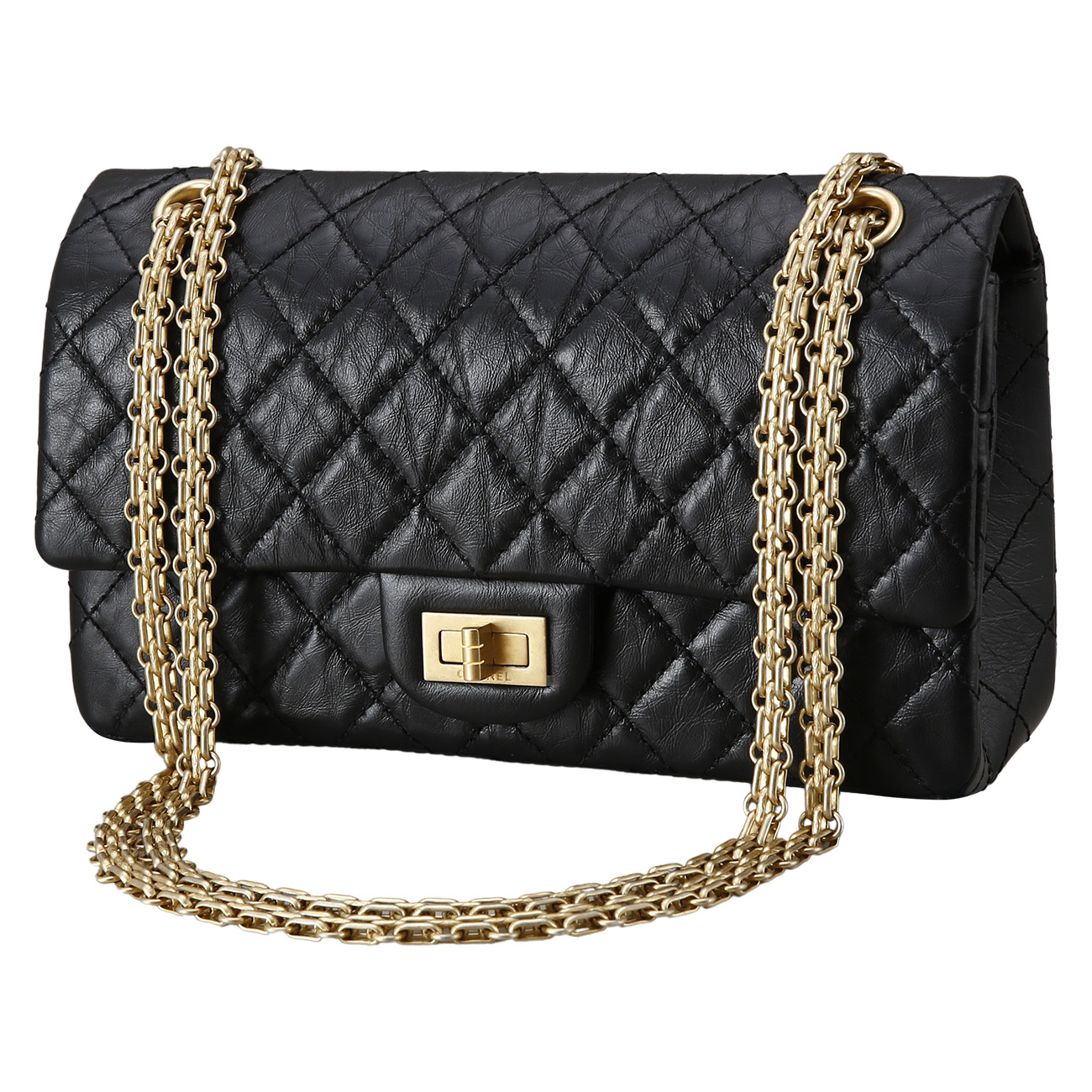 CHANEL(USED)샤넬 2.55 빈티지 미듐 플랩백