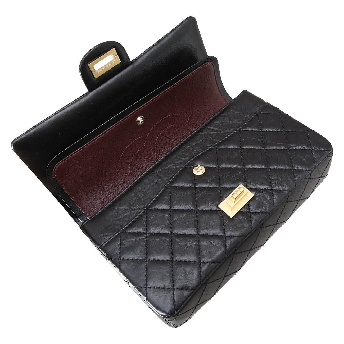 CHANEL(USED)샤넬 2.55 빈티지 미듐 플랩백