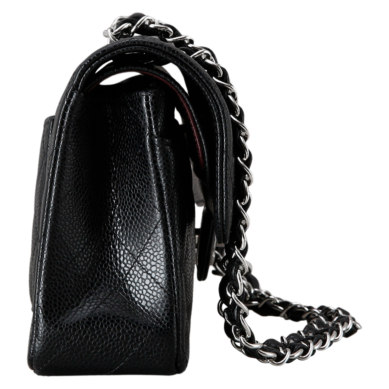 CHANEL(USED)샤넬 캐비어 클래식 스몰 플랩백