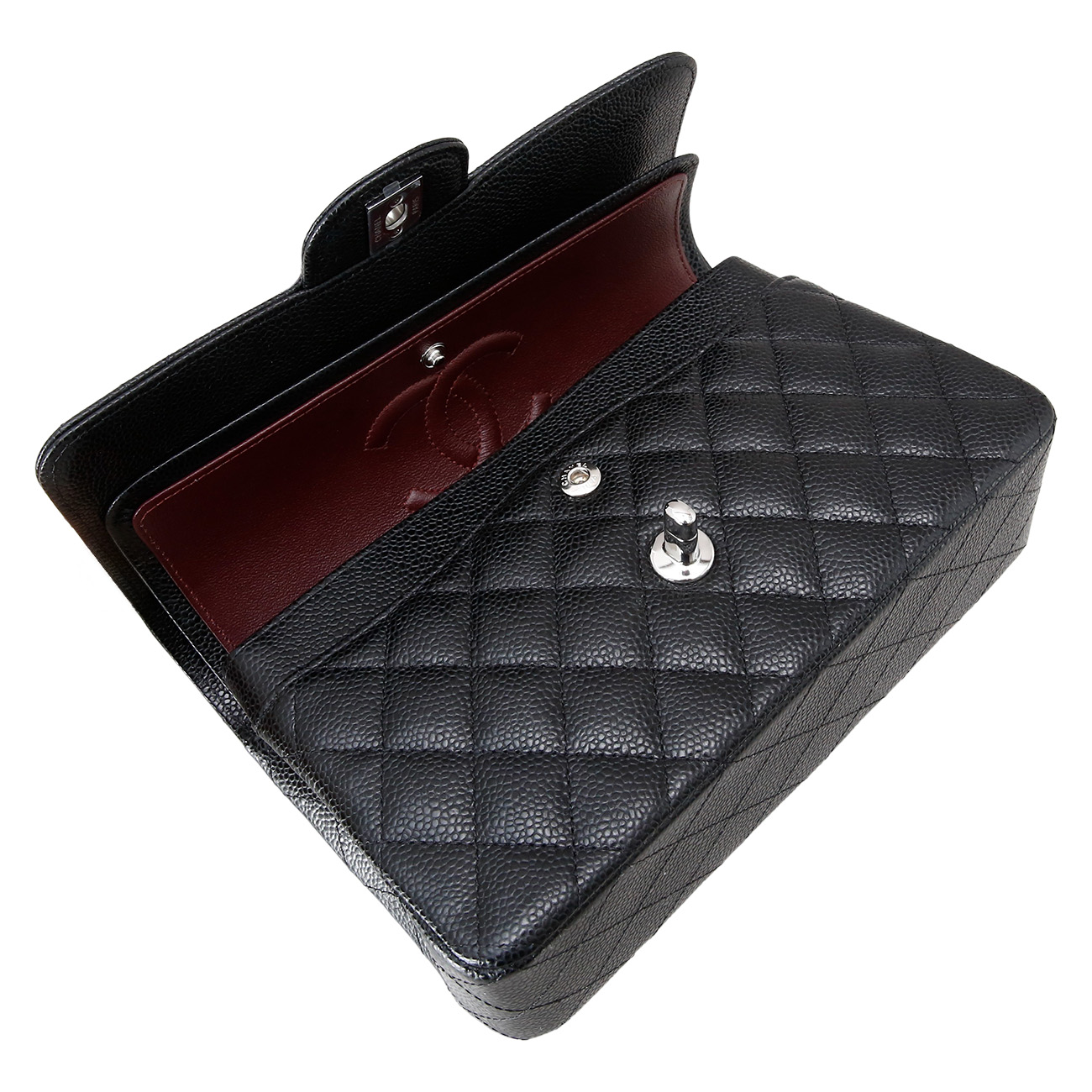 CHANEL(USED)샤넬 캐비어 클래식 스몰 플랩백