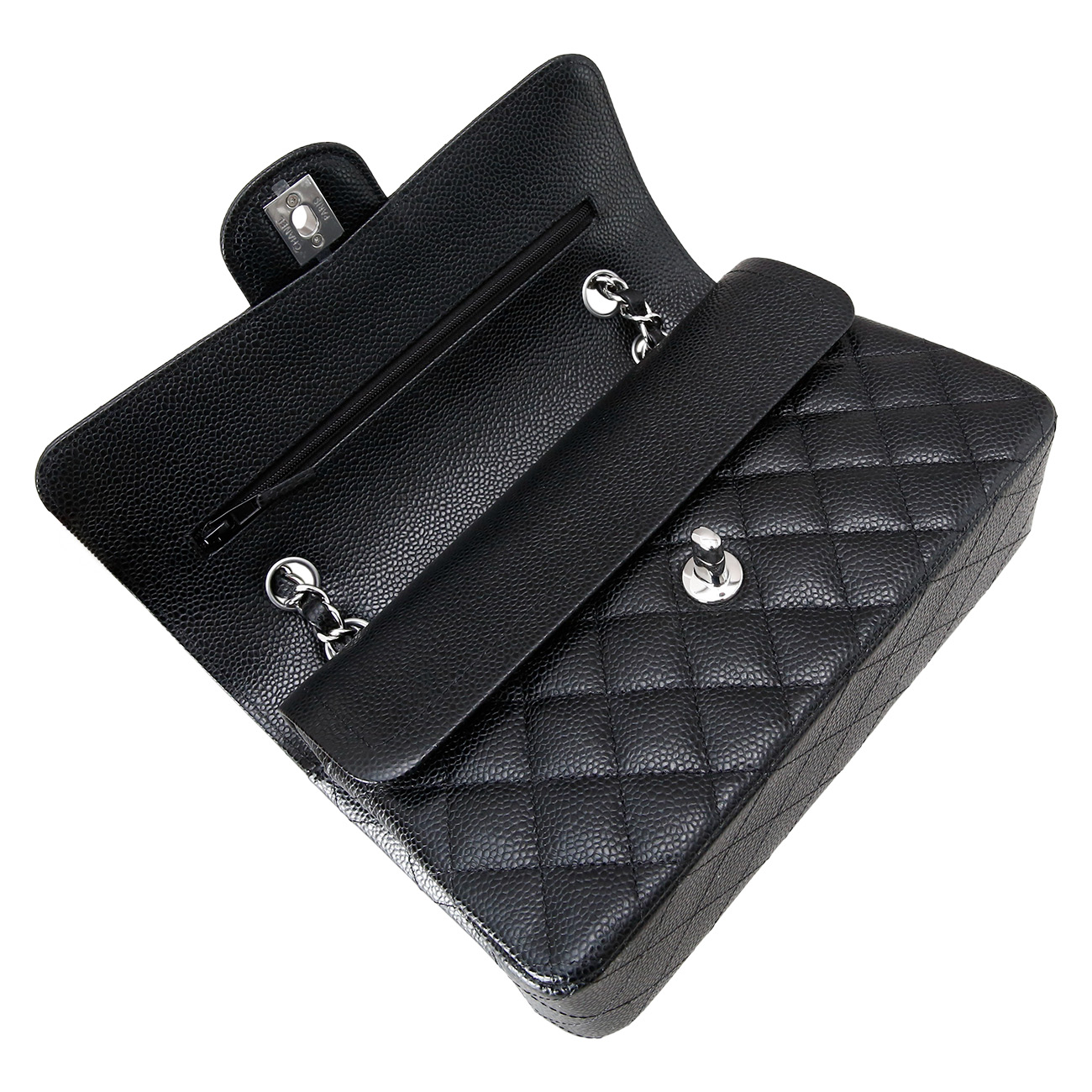 CHANEL(USED)샤넬 캐비어 클래식 스몰 플랩백