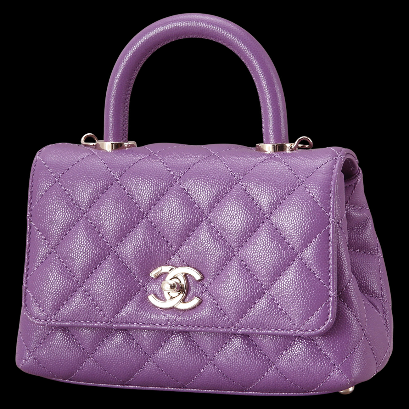 CHANEL(USED)샤넬 캐비어 코코핸들 미니
