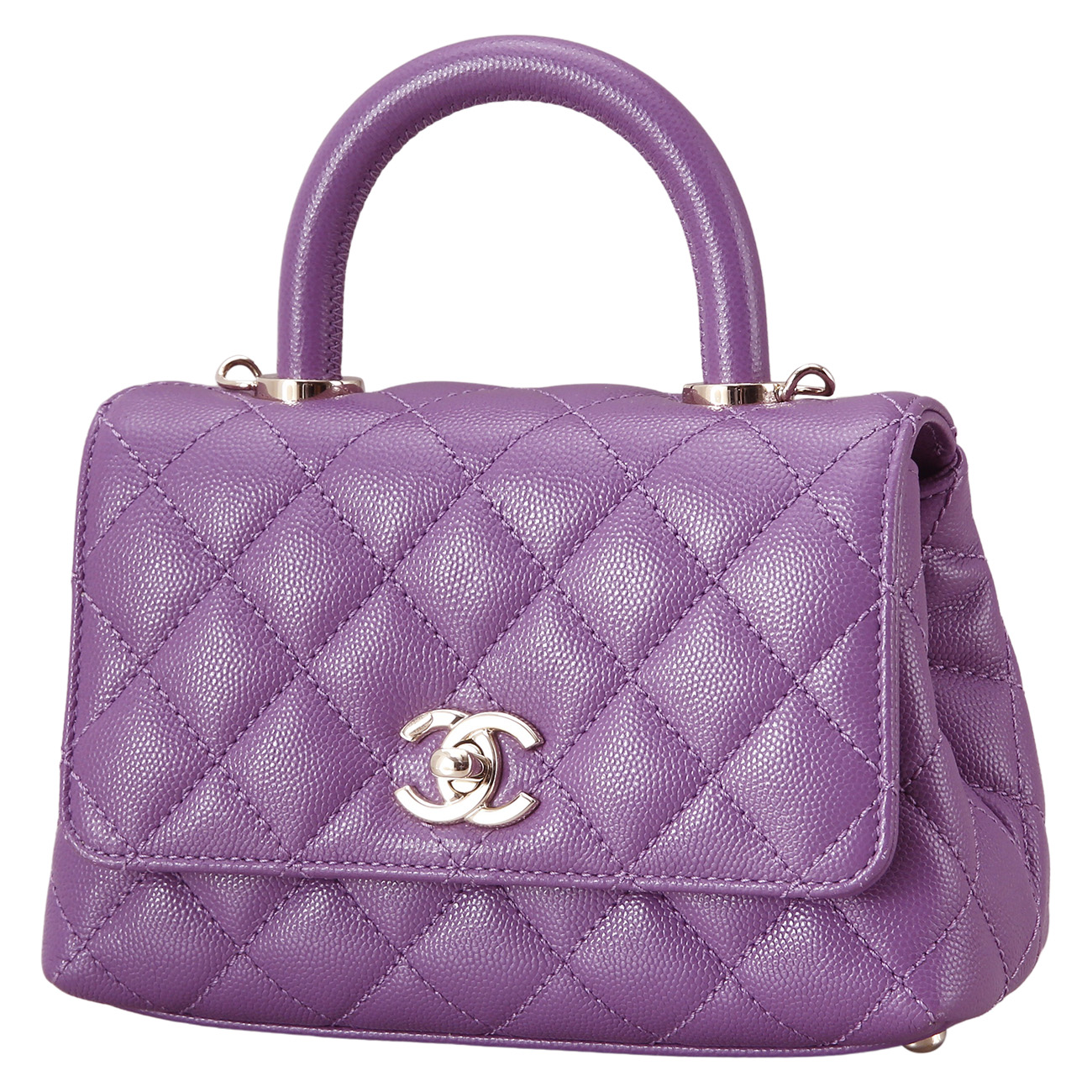 CHANEL(USED)샤넬 캐비어 코코핸들 미니