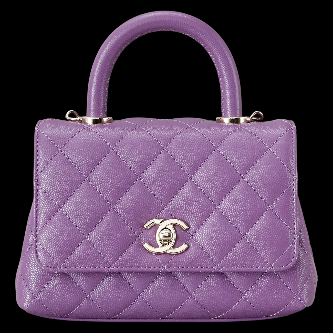 CHANEL(USED)샤넬 캐비어 코코핸들 미니